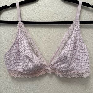 Victoria's Secret Light Purple Lace Bralette